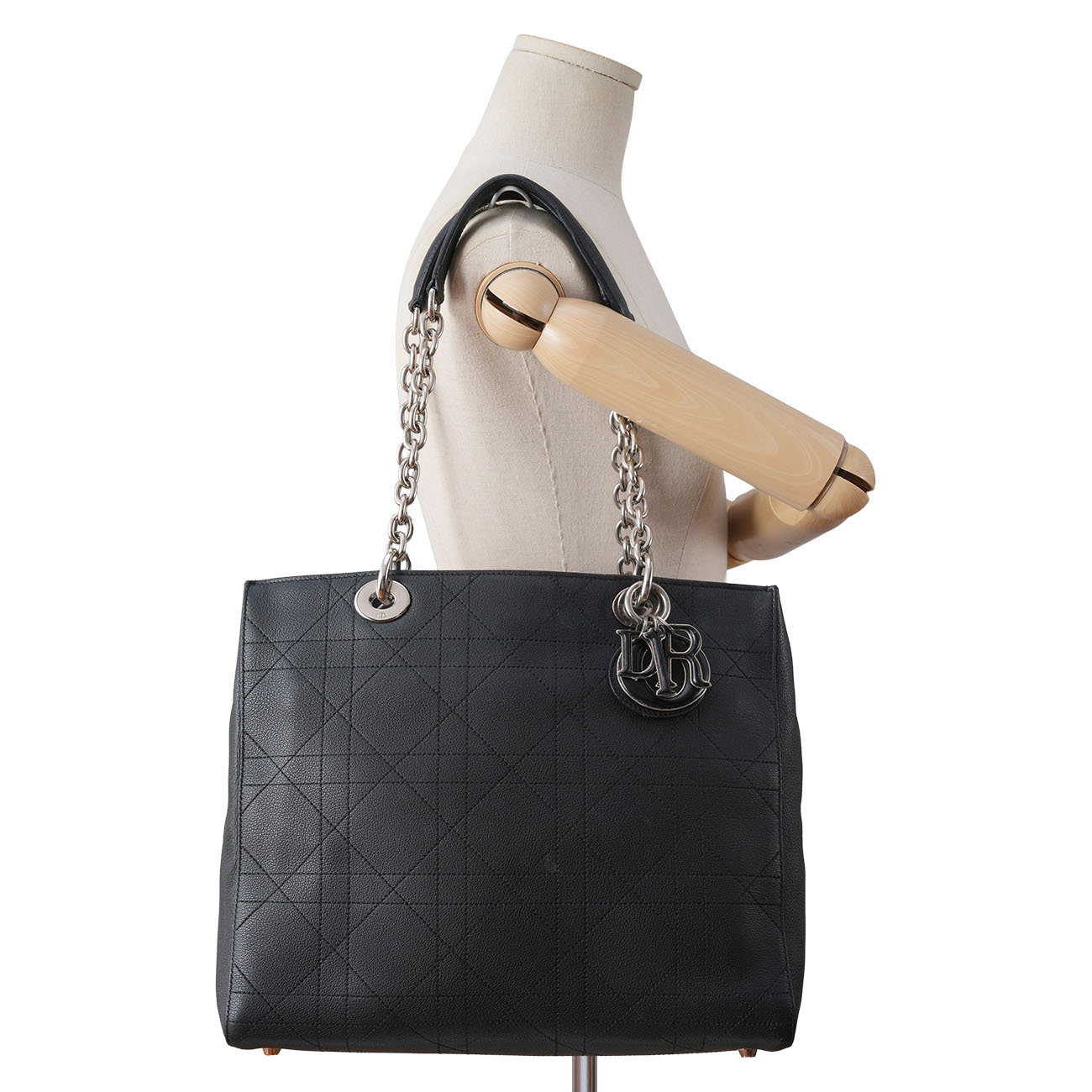 CHRISTIAN DIOR(USED)디올 까나쥬 토트백